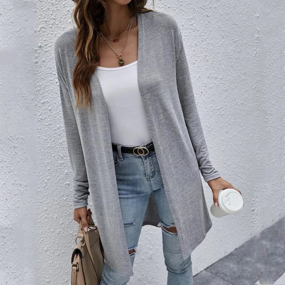 Autumn unbuttoned Cardigan long-sleeved sweater